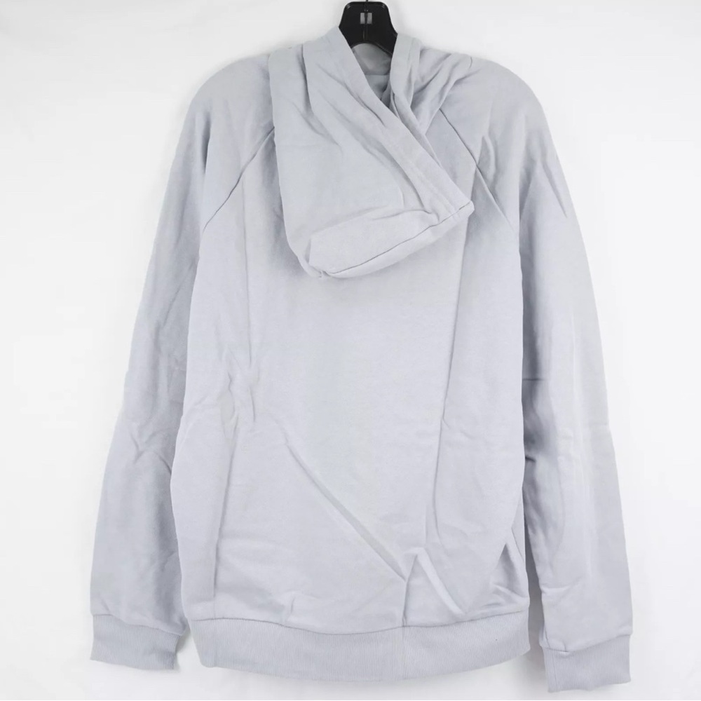 NWT [Under Armour] Rival Sportstyle Pullover Grey Hoodie Sweatshirt Men’s S or L - Picture 5 of 5